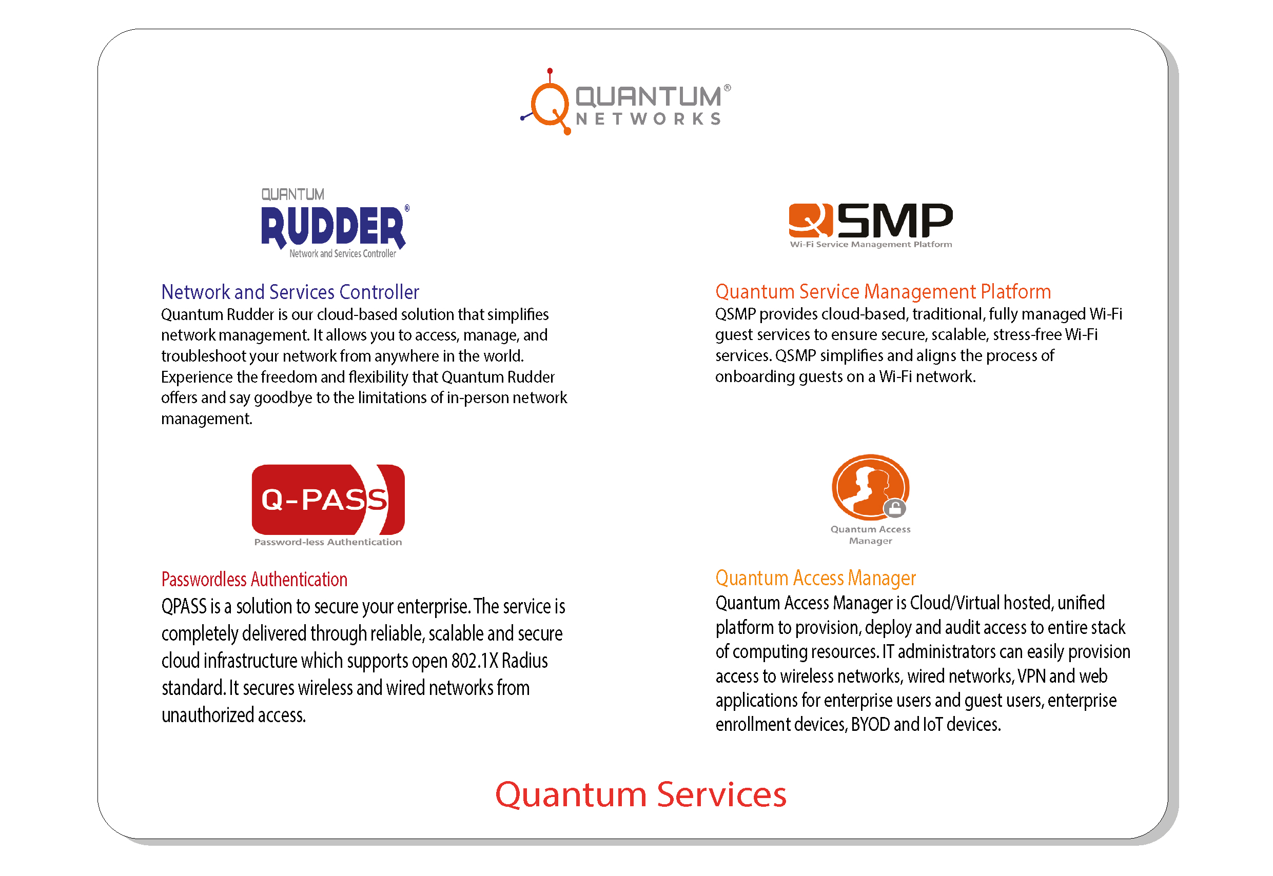 Quantum Rudder Cloud Service